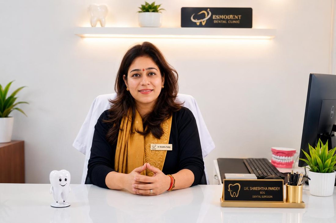 Dr. Shreshtha Pandey at Esmodent Dental Clinic